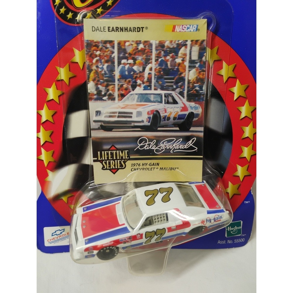 2000 DALE EARNHARDT 1:64 LIFETIME SERIES 13 of 13 #77 1976 Chevrolet Malibu Card - Picture 2 of 3